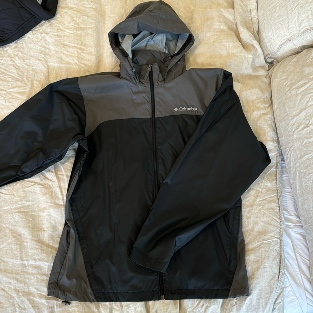 Columbia Men's Glennaker Lake Jacket - Waterproof Rain Jacket - Medium